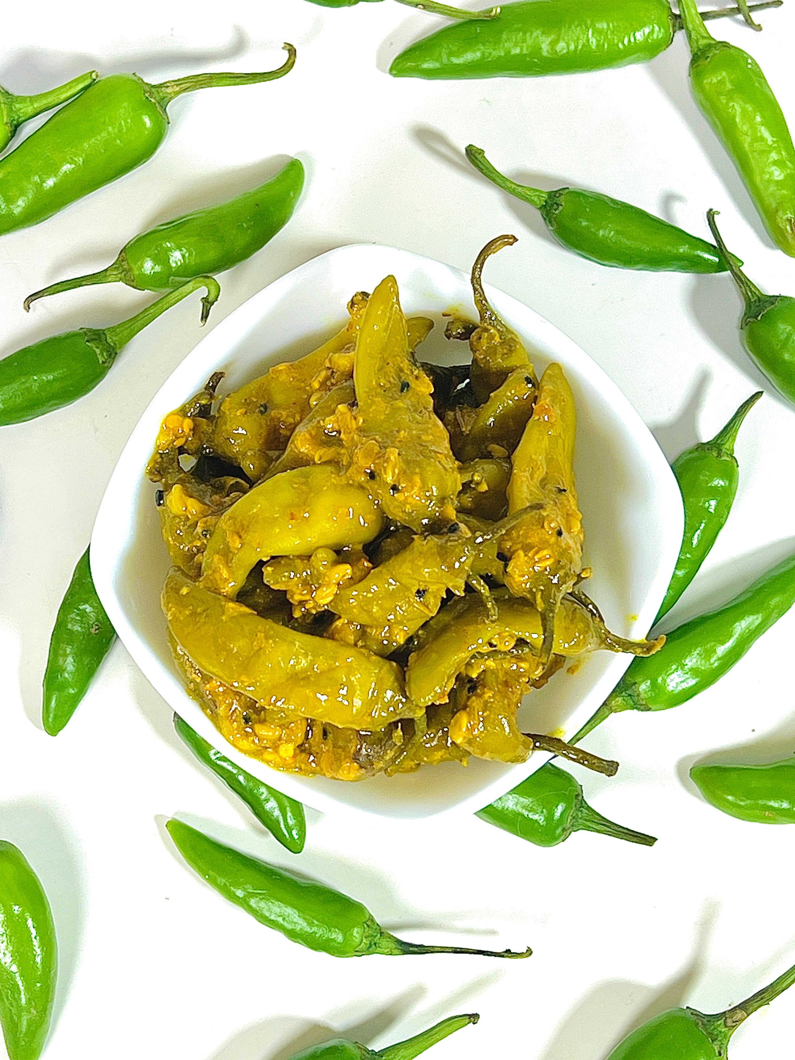 Sabz Mirch Achar سبز مرچ کا اچار